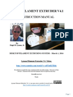 Lyman Filament Extruder V4.1 Manual PDF