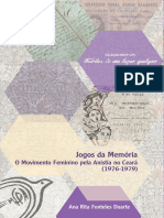 2012 - Jogos Da Memória Movimento Feminino Pela Anistia No Ceará (1976-1979)