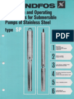 Grundfos Submersible Pump Installation and Operating Instructions