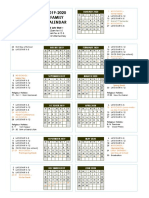 2019-2020 Family Calendar FINAL PDF