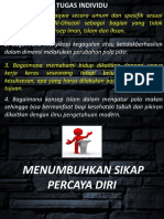 Menumbuhjan Sikap Percaya Diri