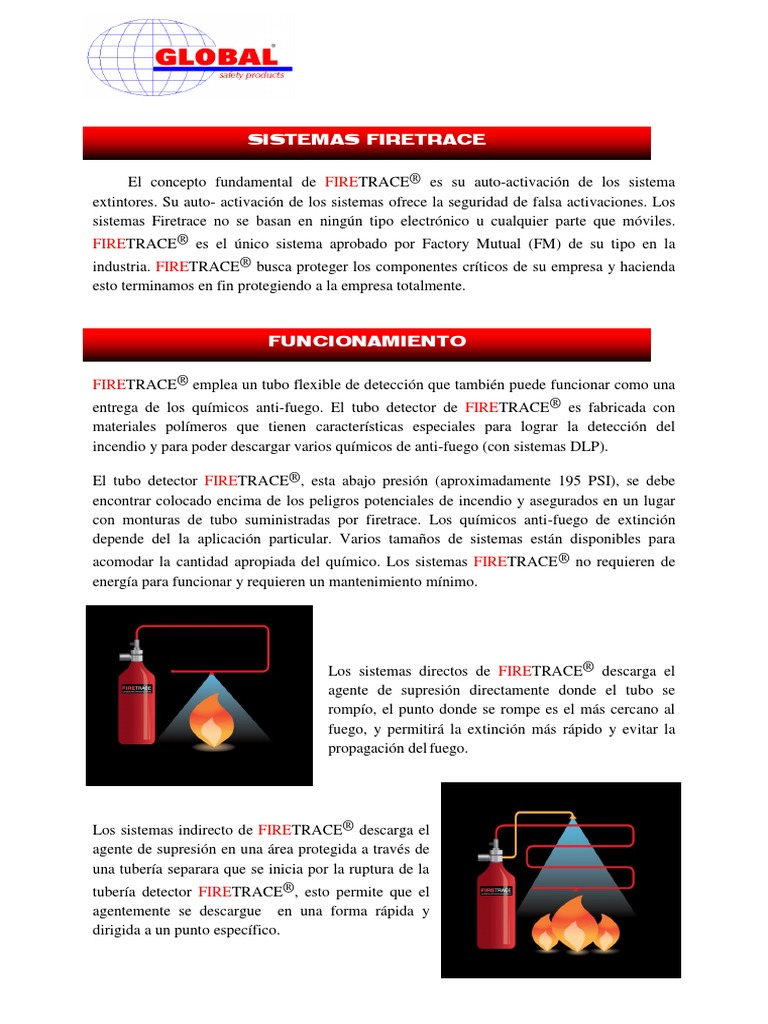 Firetrace PDF | PDF | Temperatura | Ingeniería de confiabilidad