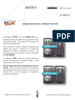 Interruptor V-Fix Aceleración Atego 1016