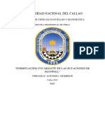 Tramsformación A La Formulación Covariante Del Electromagnetismo