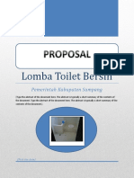 Proposal Lomba Toilet Bersih 2019