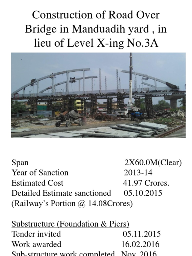 Construction and Assembly Challenges of a Road Over Bridge with Bow
