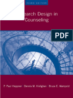 BOOK Research Design in Counseling 3rd Ed PDF