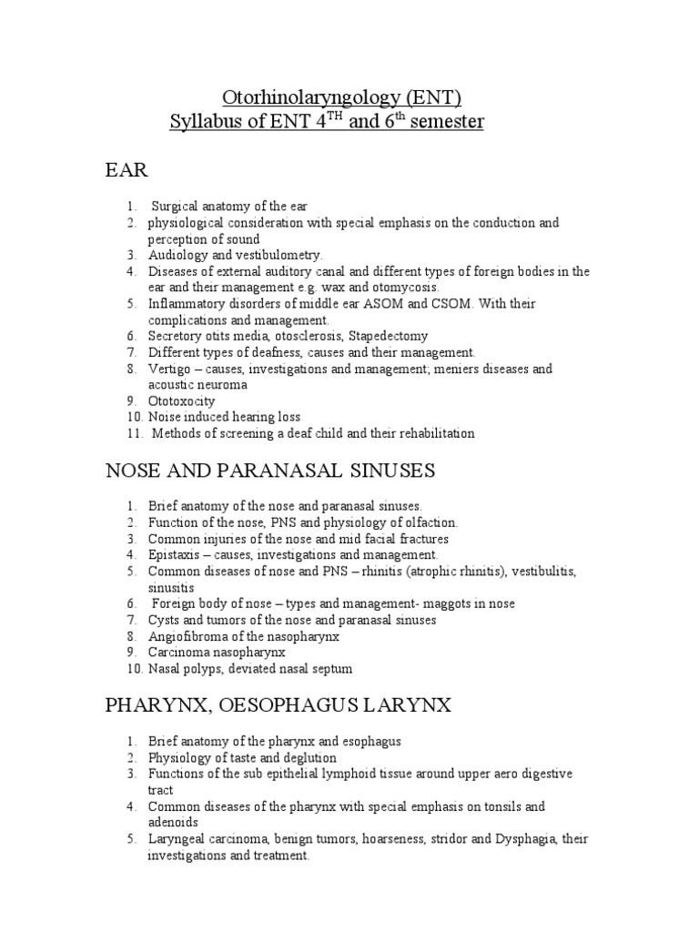 ENT 4 Syllabus and Assessment Guide | PDF