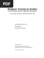 Dissertation Religious Tourism in Jordan PDF