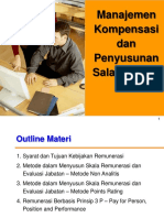 Manajemen Kompensasi Dan Salary Grade