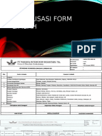 Sosialisasi Form Limbah