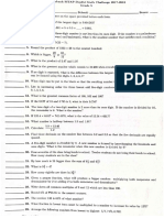 2018 Mtap Elimination Round Grade 5 Questions With Answer Key PDF