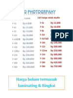 daftar harga