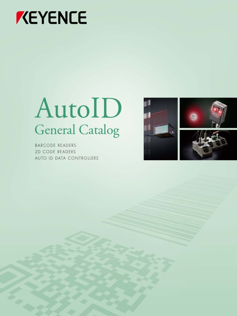Keyence General Catalog | PDF | Barcode | Image Scanner