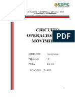 Implementación de un circuito con LM741 para detección de movimiento