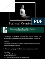 Soal-Soal Cetasika (2) Dhammavihārī Buddhist Studies