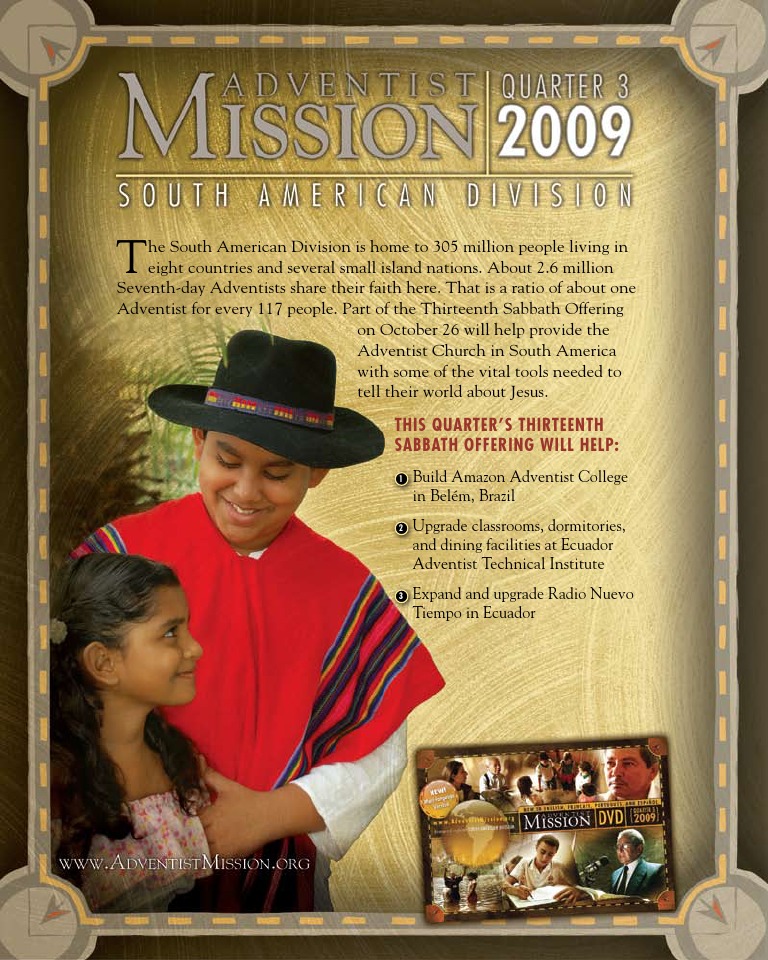 South America Thirteenth Sabbath Offering | PDF