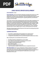 Linux Device Driver Development