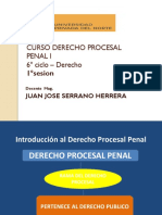 1 SESION - derecho procesal penal I.pptx