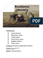 Literatura Del Realismo