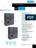 Professional Stacked Washers and Dryers Feature Compact Design