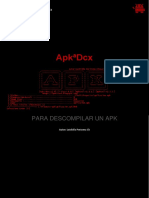 Apk DCX Descompilar Aplicaciones PDF