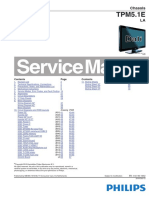 Philips Chassis Tpm5.1e-La PDF