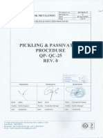 Pickling & Passivation Procedure