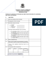 Proformaprivateuniversities PDF