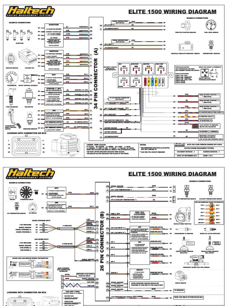 Elite 1500 Wiring Diagram V3 PDF Fuel Injection Relay