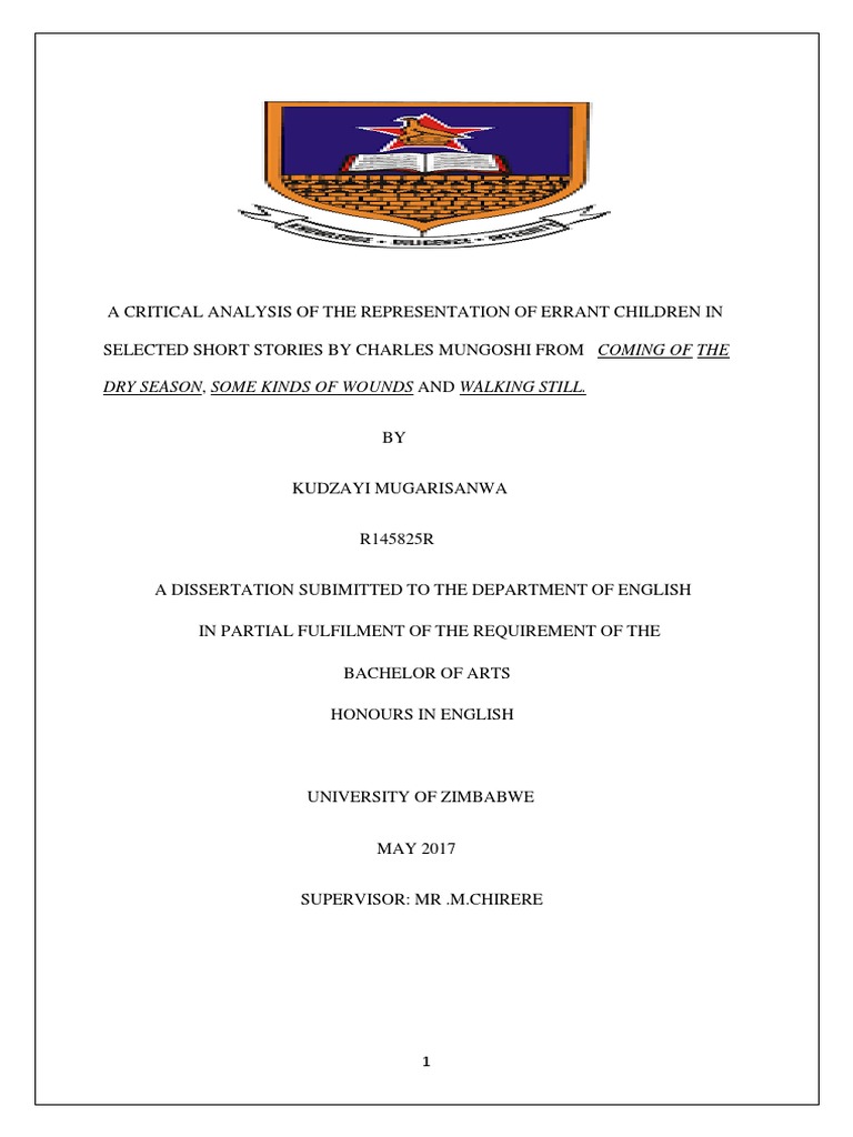 Analysis For Charles Mungoshi Novels Pdf Afrocentrism