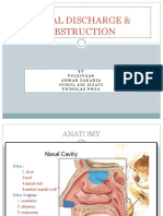 NASAL DISCHARGE & OBSTRUCTION .pptx