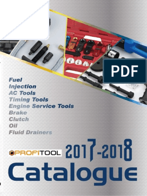 Comprehensive Catalog of Diesel Engine Testing Tools and Kits for Measuring  Pressure, Leakage, and Performance, PDF, Fuel Injection