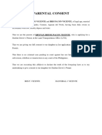 Parent Consent for Student Permit LTO | PDF | Law