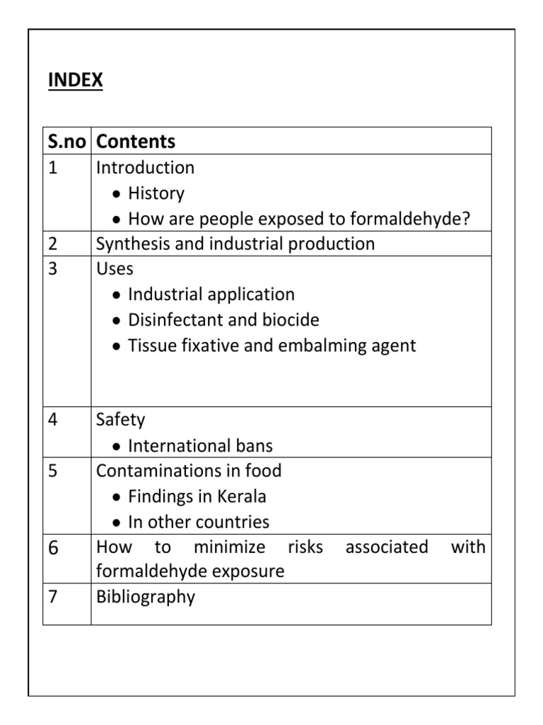 Formaldehyde PDF Formaldehyde Chemistry
