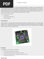 Computer - Memory - Tutorialspoint