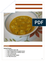 Herbed Paneer Gravy