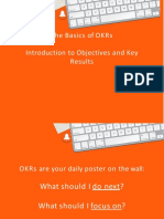 OKR - Introduction To Objectives and Keyresults
