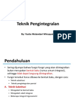 Teknik Integrasi