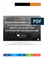 Union Europeenne Politique de voisinage