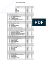 Nilai Pas Math Kelas X PDF