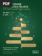 Agenda Da Animação de Natal 2019 - Porto