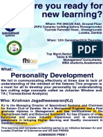 Personality Development 12122019