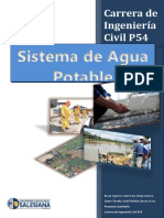 Informe Sistema de Agua Potable Chaupitena