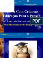 Filosofia Com Crianças Educação para o Pensar