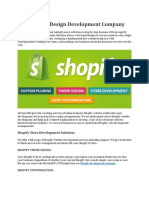 Shopify Development Company