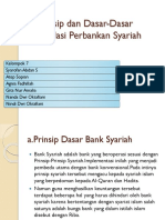 Prinsip-Prinsip Dan Dasar-Dasar Yang Melandasi Perbankan Syariah