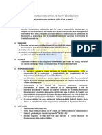 Directiva Sistema Trámite Municipalidad Alto Alianza