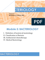 5) General Bacteriology