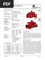 Reliable Model E Alarm Check Valve | PDF | Fire Sprinkler System | Valve